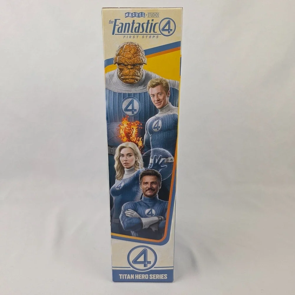 Fantastic 4 First Steps Titan Hero Series 4pk: Torch, Thing, Galactus, Mr Fantas